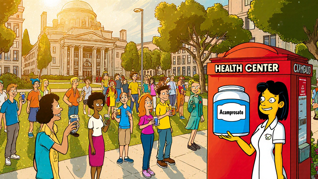 Acamprosate for College Students: Tackling Campus Alcohol Addiction