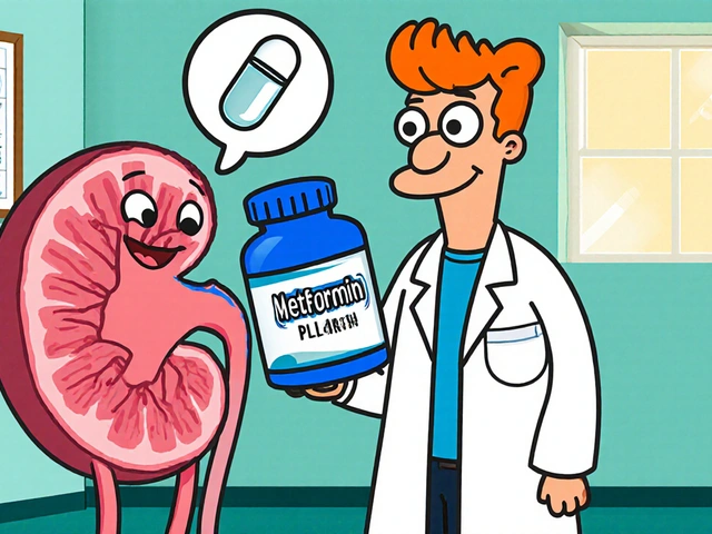 Metformin Dosing and Kidney Function: How to Monitor and Adjust Safely