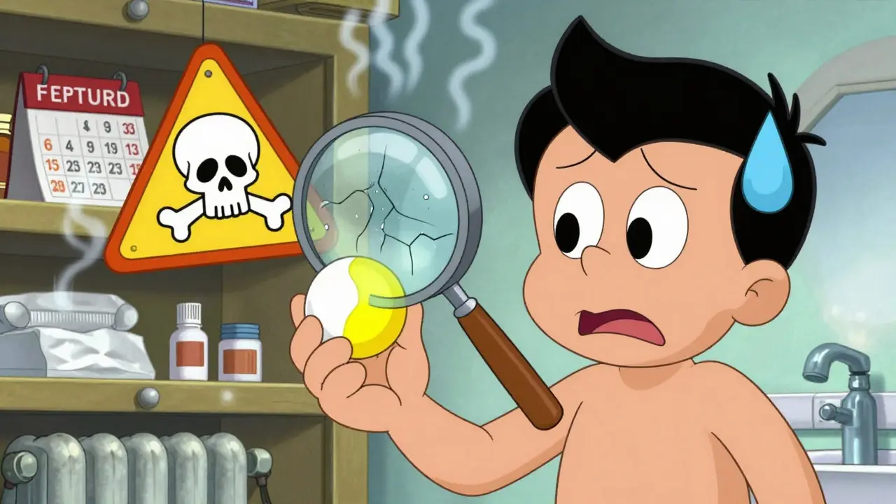 How to Recognize Changes in Color, Odor, or Texture in Expired Drugs