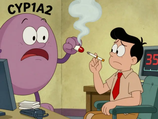 Clozapine and Smoking: How CYP1A2 Induction Affects Dose Requirements