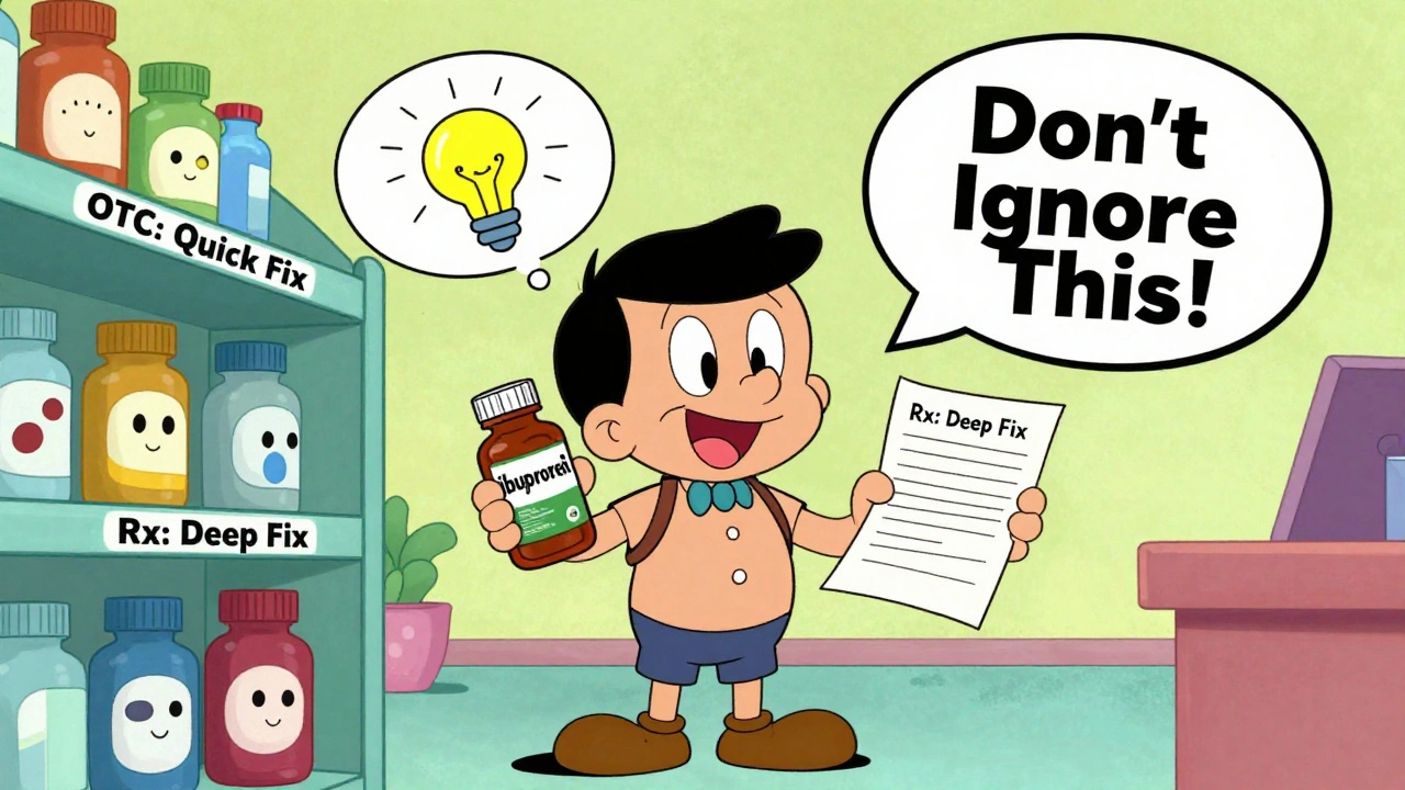 When to Use OTC vs. Prescription Medications for Common Conditions