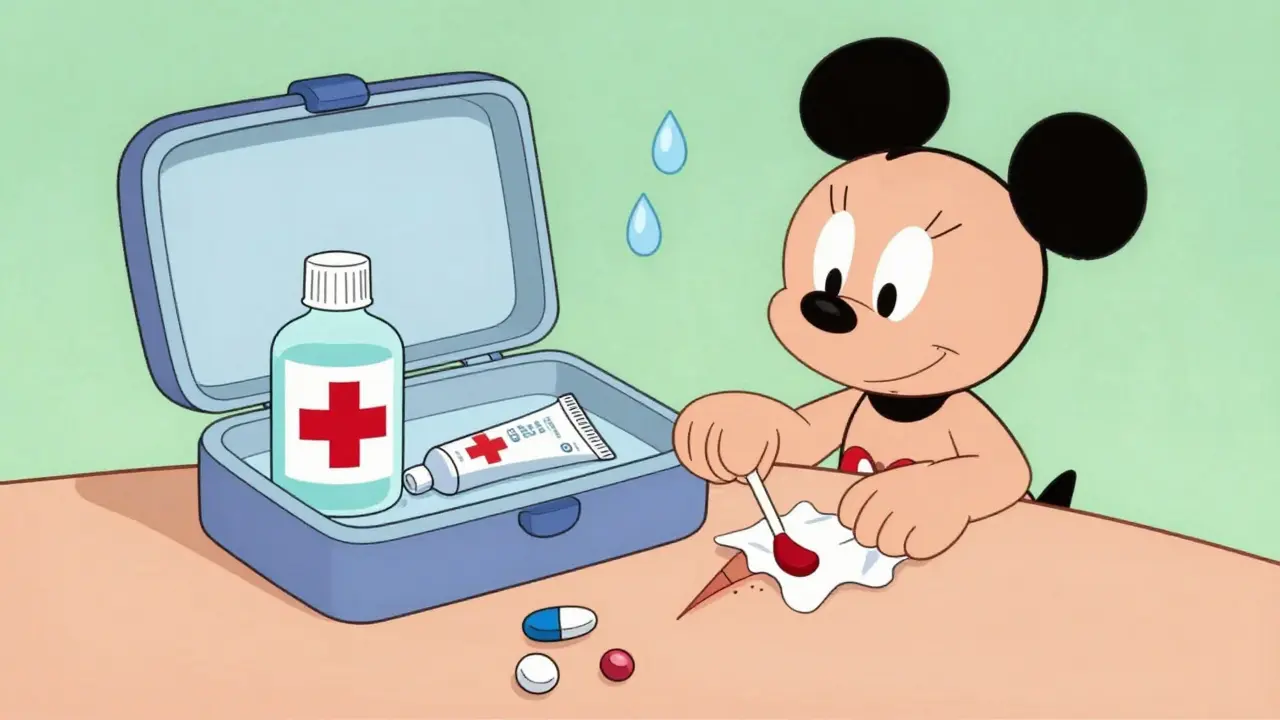 OTC First Aid Medications: Antiseptics, Antibiotic Ointments, and Pain Relief You Need at Home