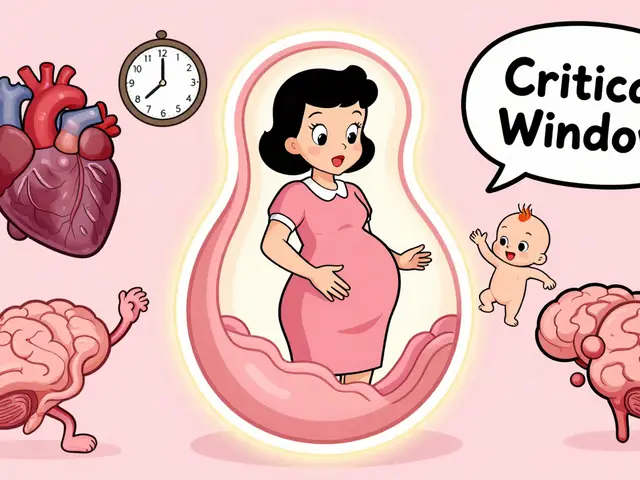 First Trimester Medication Safety: What You Need to Know About Critical Development Windows