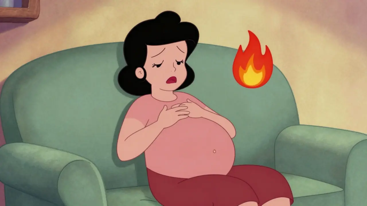 Heartburn Medications in Pregnancy: Safety Guide for Antacids, H2 Blockers, and PPIs