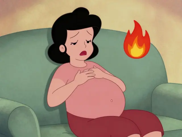 Heartburn Medications in Pregnancy: Safety Guide for Antacids, H2 Blockers, and PPIs
