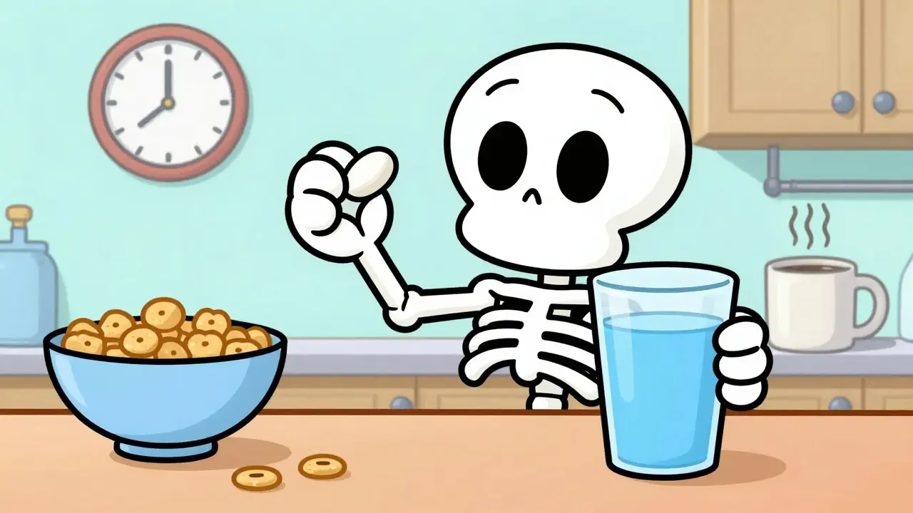 Calcium and Bisphosphonates: How to Time Them for Maximum Absorption